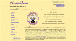 Desktop Screenshot of angyalfeny.hu